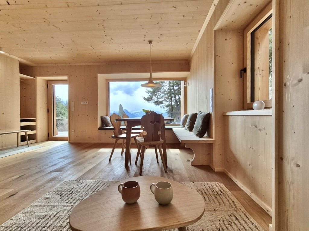 Die Gartensuite des Waldchalets Jogglwies ... Willkommen in der Gartensuite